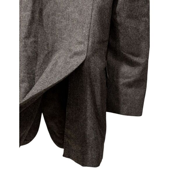 SuitSupply VBC Men's 42L Havana Slim Fit Pure Wool Charcoal Three Button Blazer - Picture 6 of 11